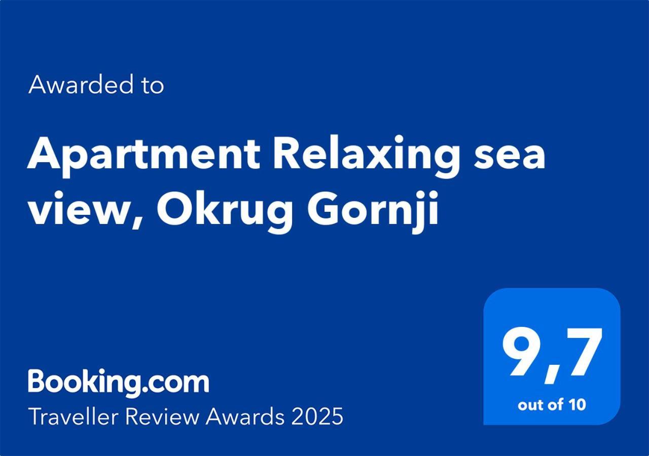 Apartment Relaxing Sea View, אוקרוג גורניי מראה חיצוני תמונה